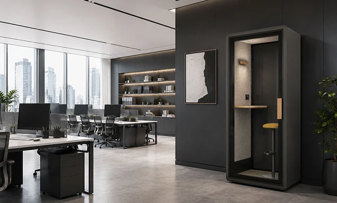 O&ugrave; placer une cabine insonoris&eacute;e de bureau&nbsp;: un guide de planification du lieu de travail